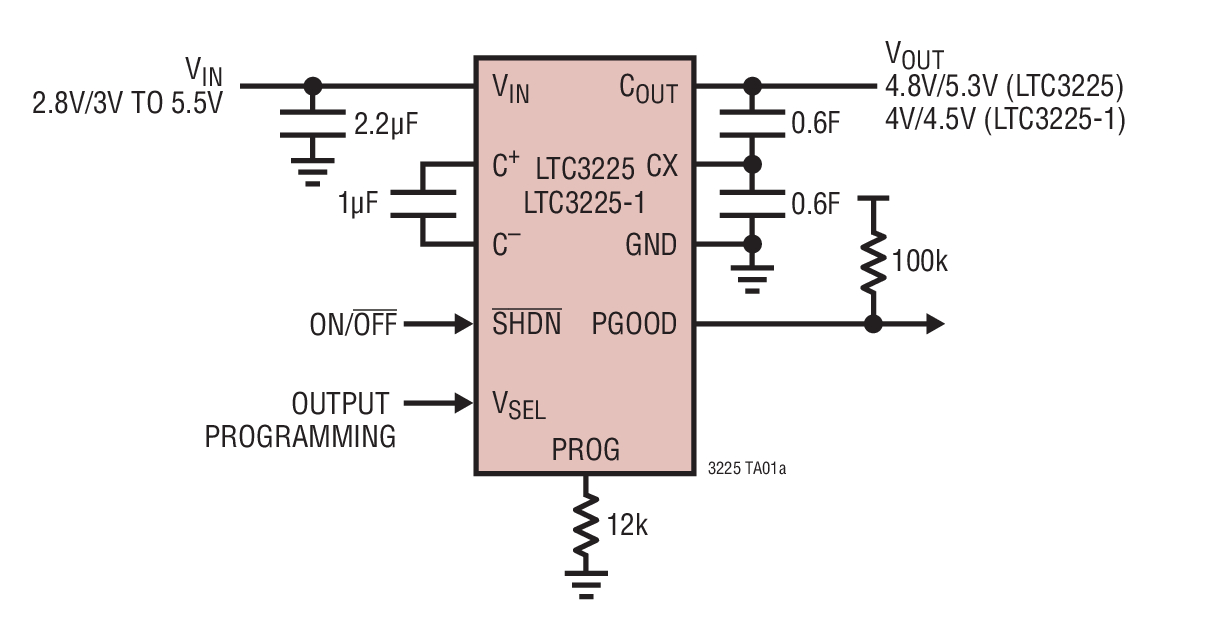 LTC3225-1Ӧͼһ